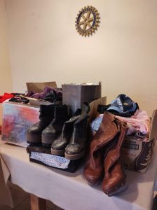 donación de ropa y calzado