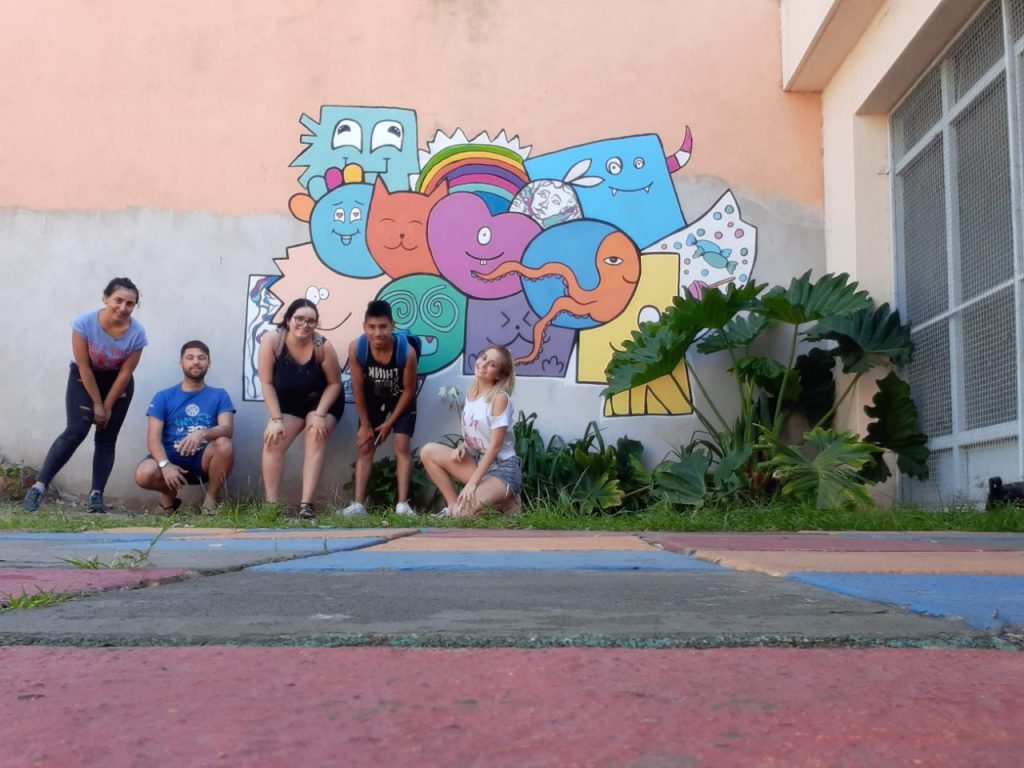 Mural sobre inclusión