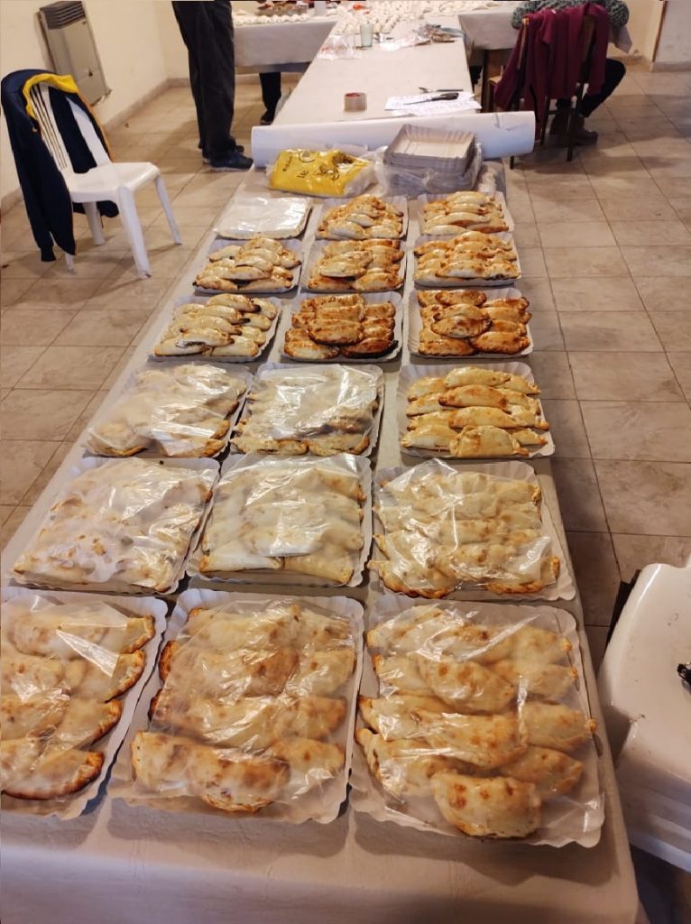 Empanadas a beneficio